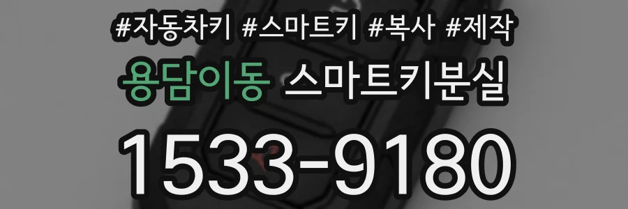 용담이동 스마트키분실