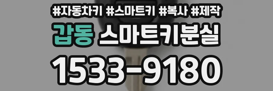 갑동 스마트키분실