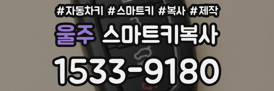 울주 스마트키복사