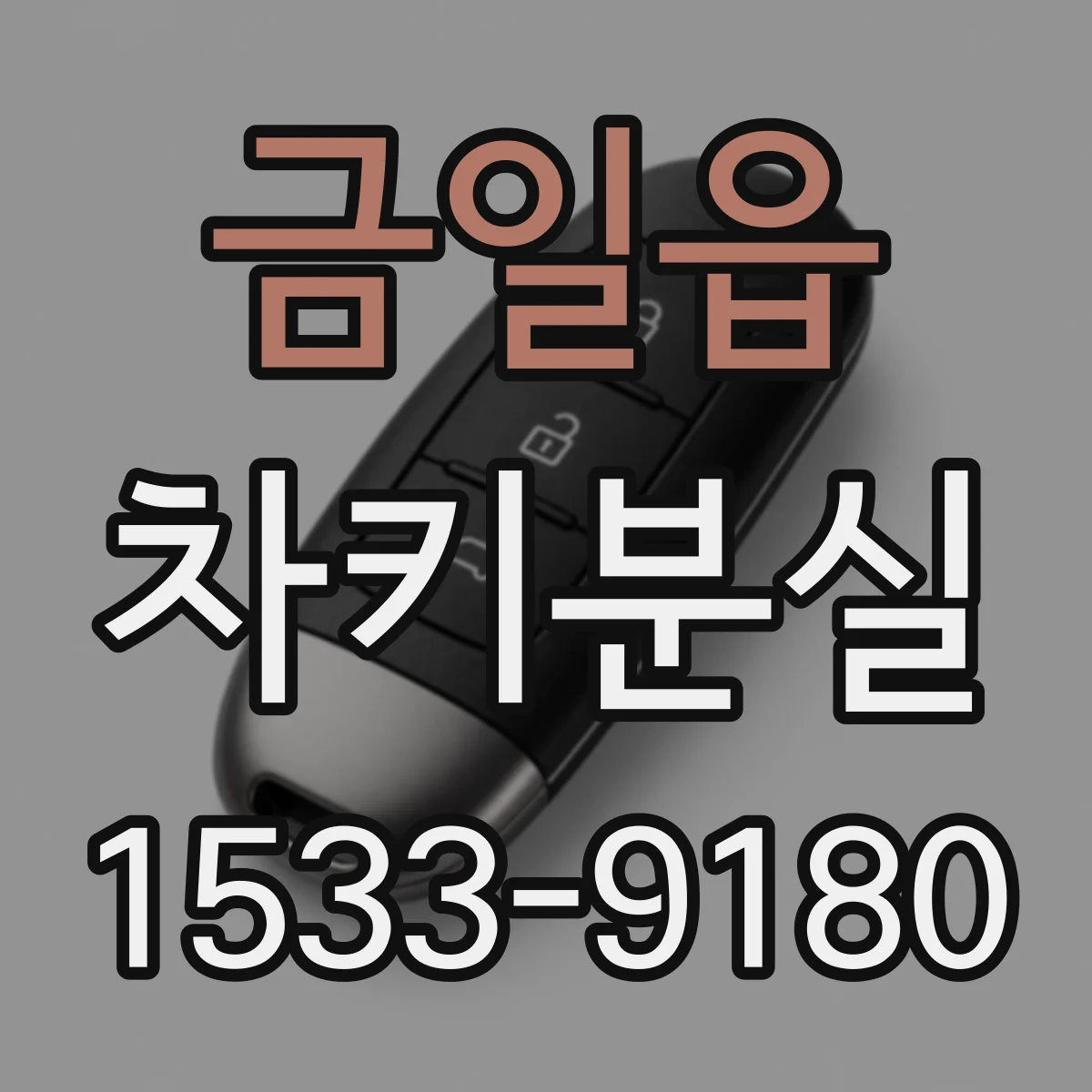 금일읍 차키분실