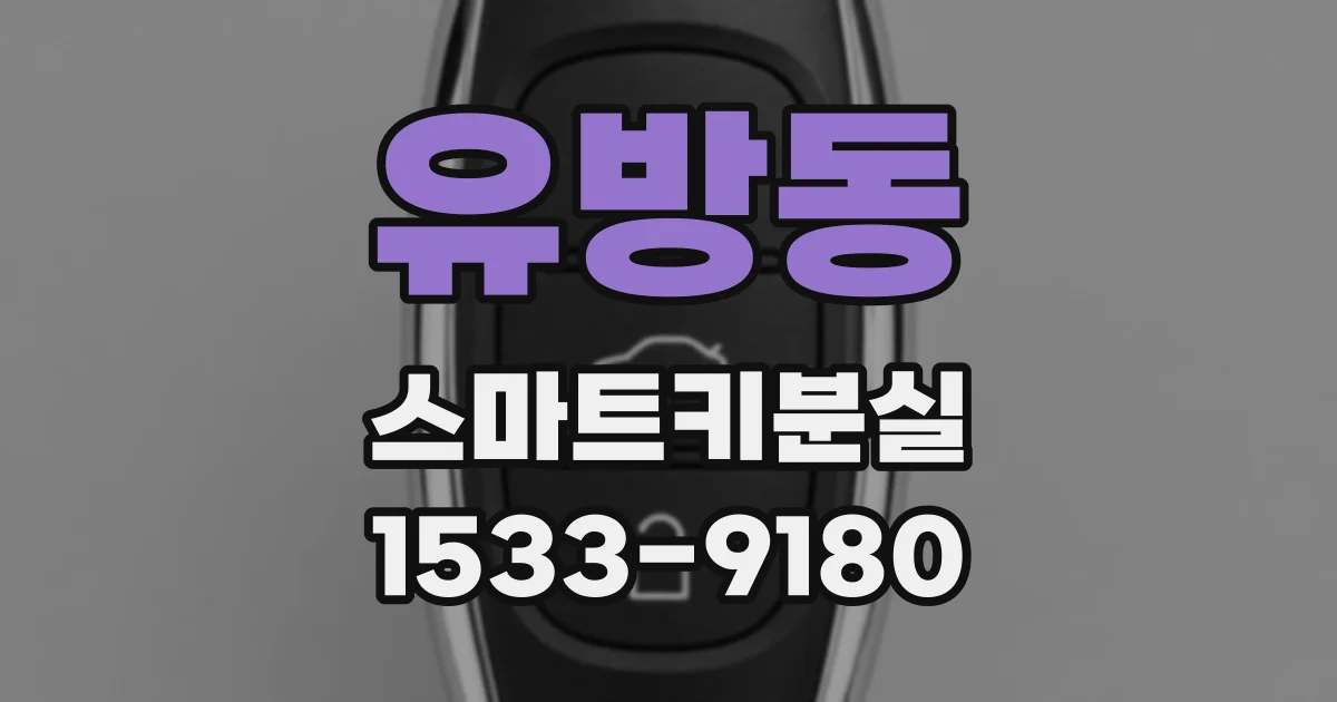 유방동 스마트키분실