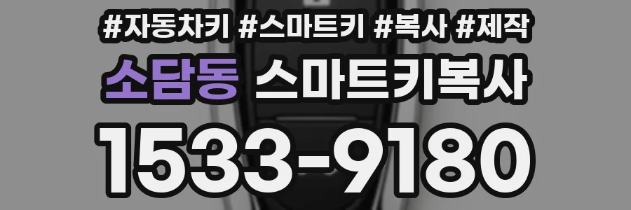 소담동 스마트키복사