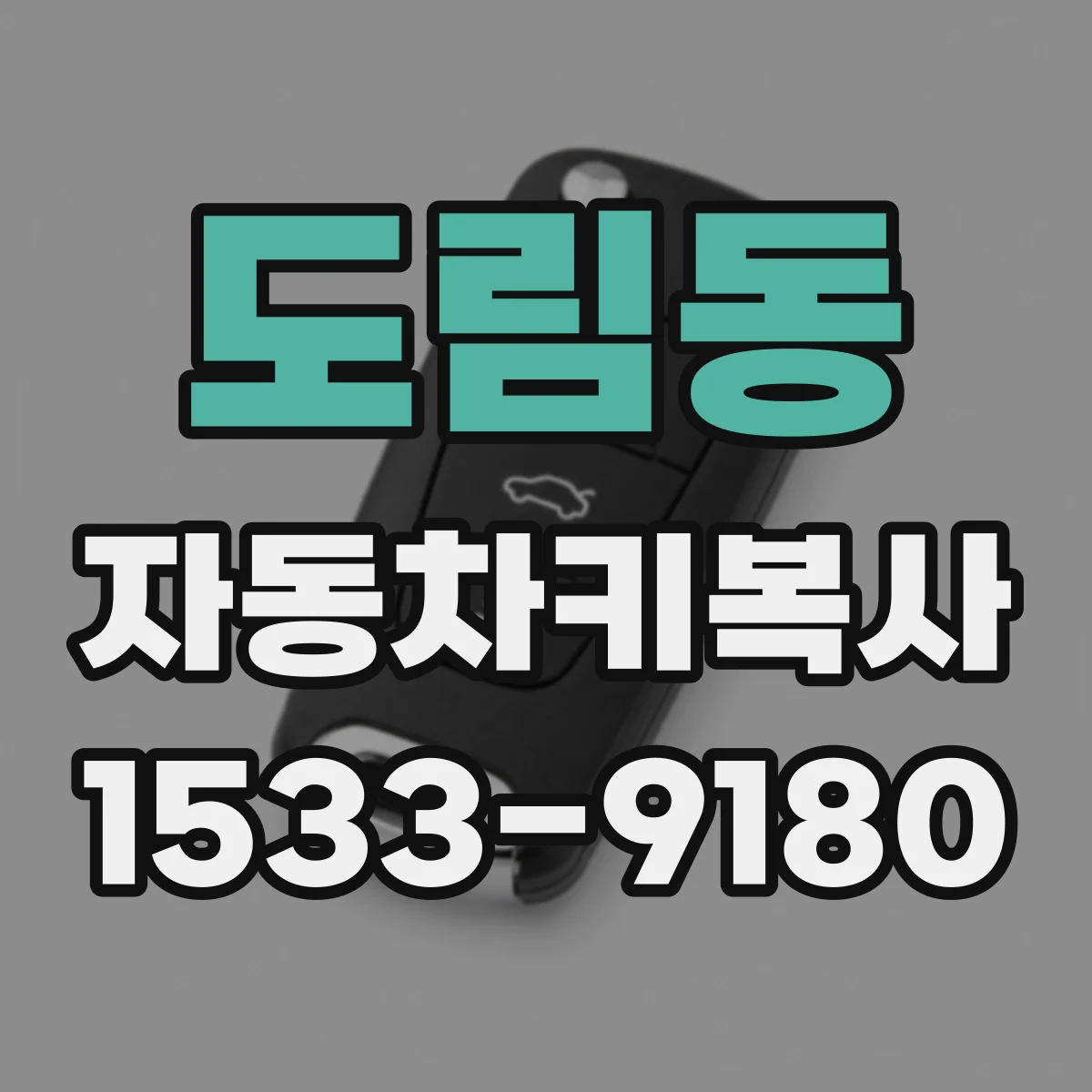 도림동 자동차키복사