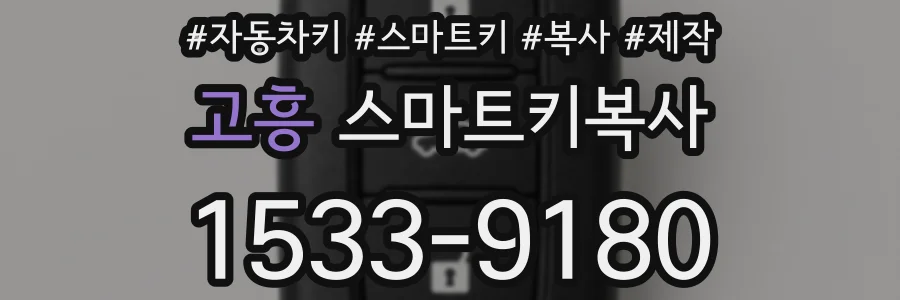 고흥 스마트키복사