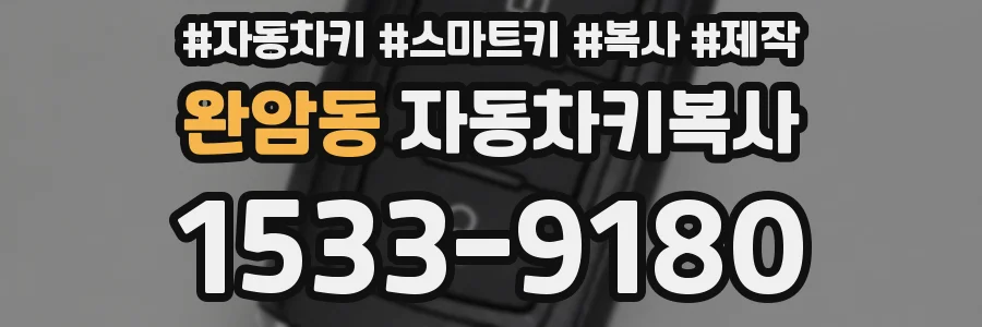 완암동 자동차키복사