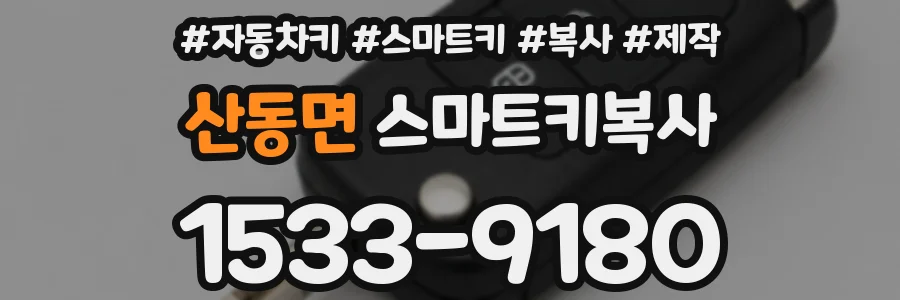 산동면 스마트키복사