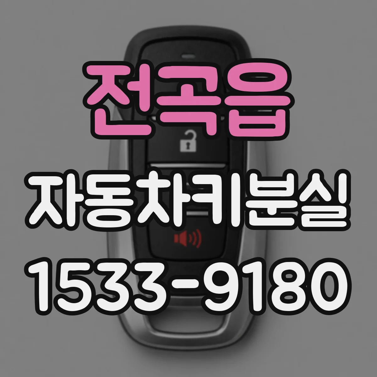 전곡읍 자동차키분실
