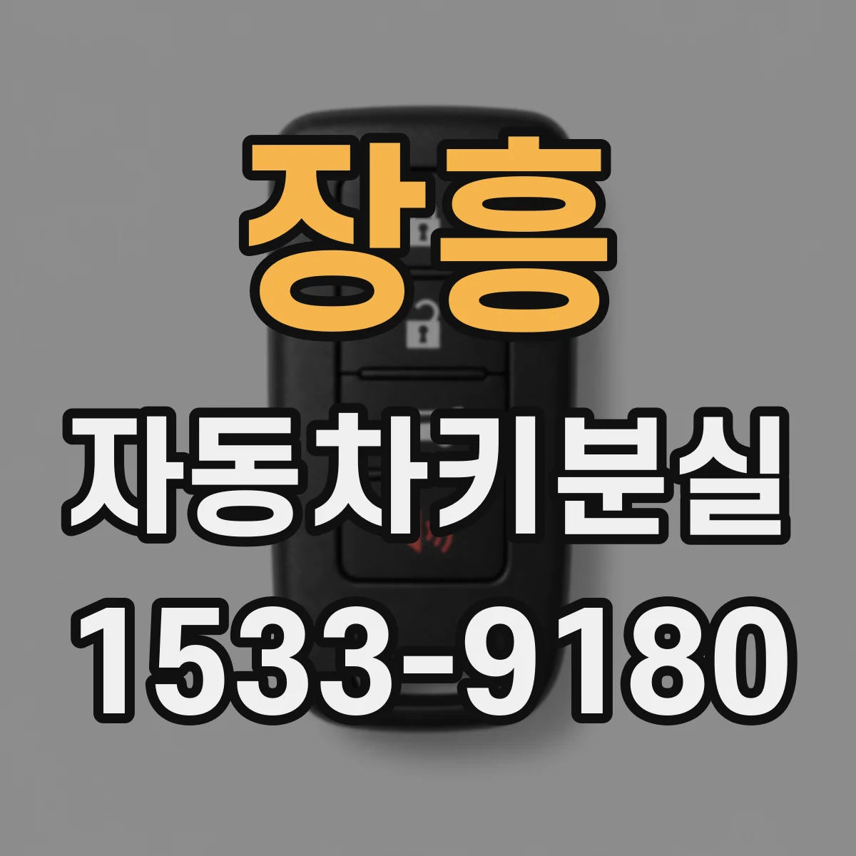 장흥 자동차키분실