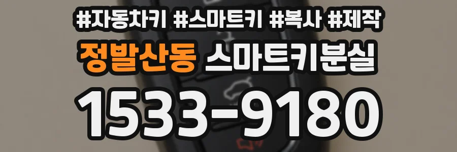정발산동 스마트키분실