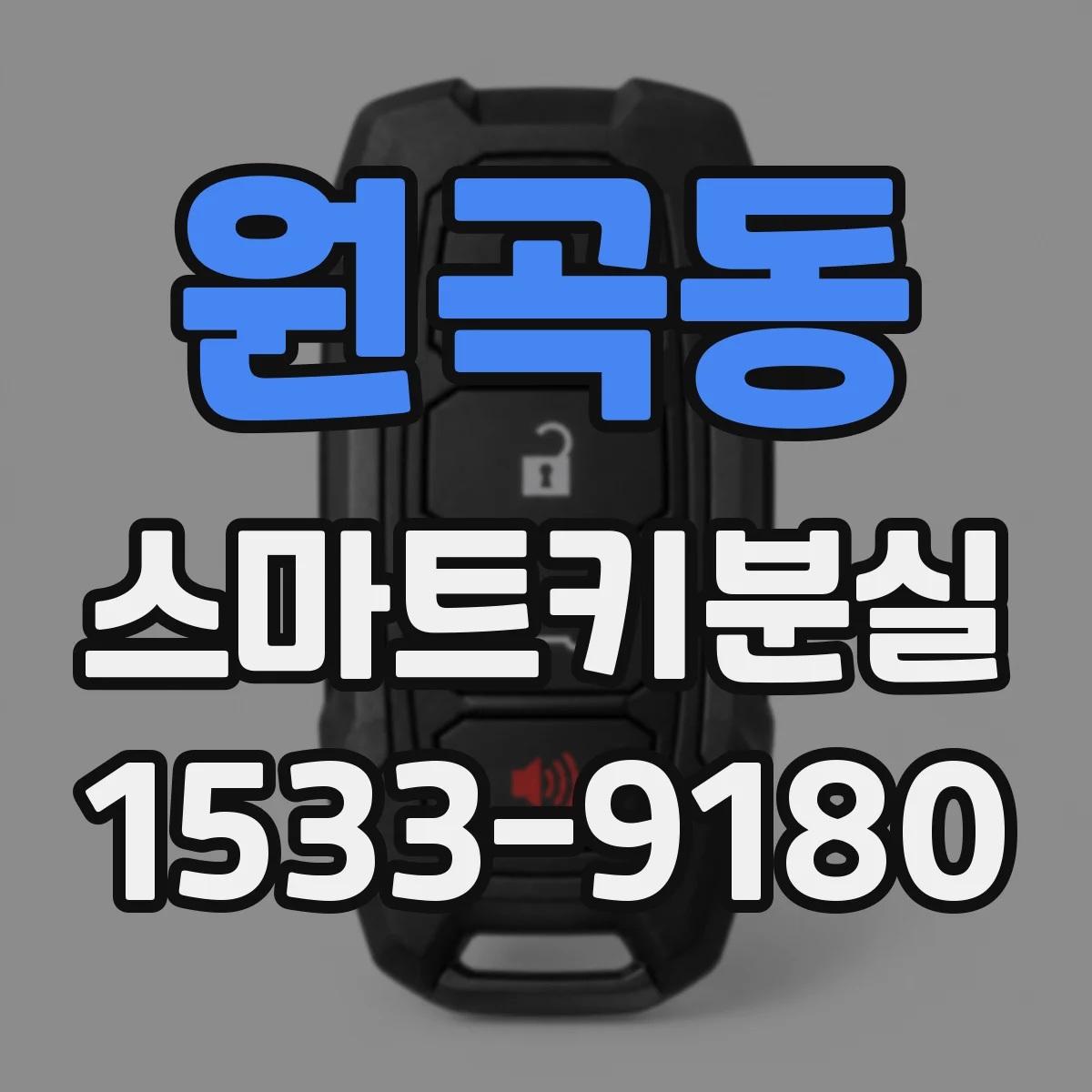 원곡동 스마트키분실