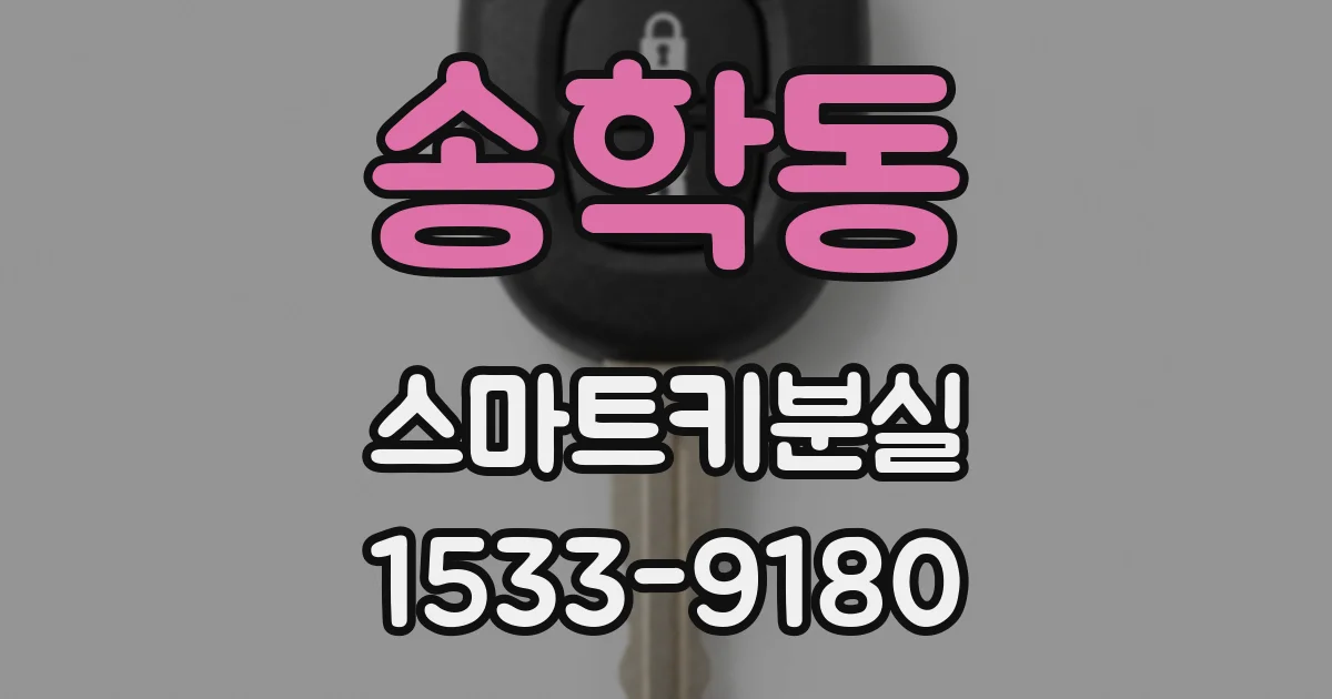 송학동 스마트키분실