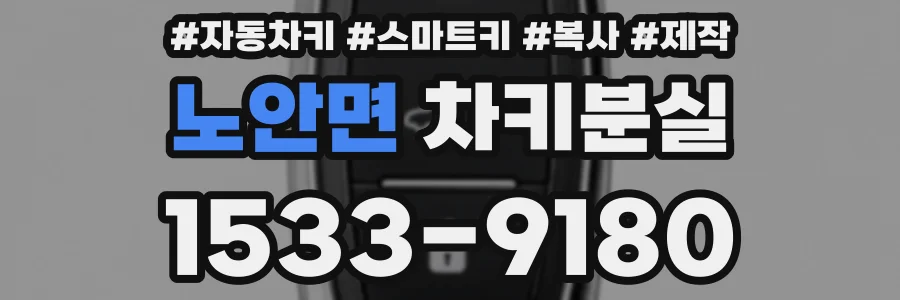 노안면 차키분실