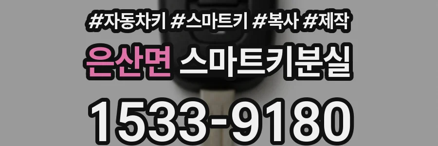 은산면 스마트키분실
