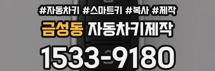 금성동 자동차키제작
