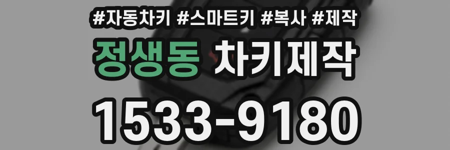 정생동 차키제작