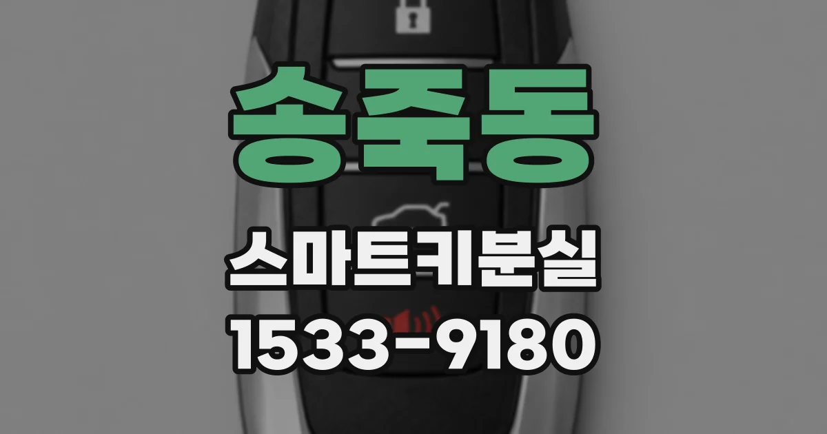 송죽동 스마트키분실