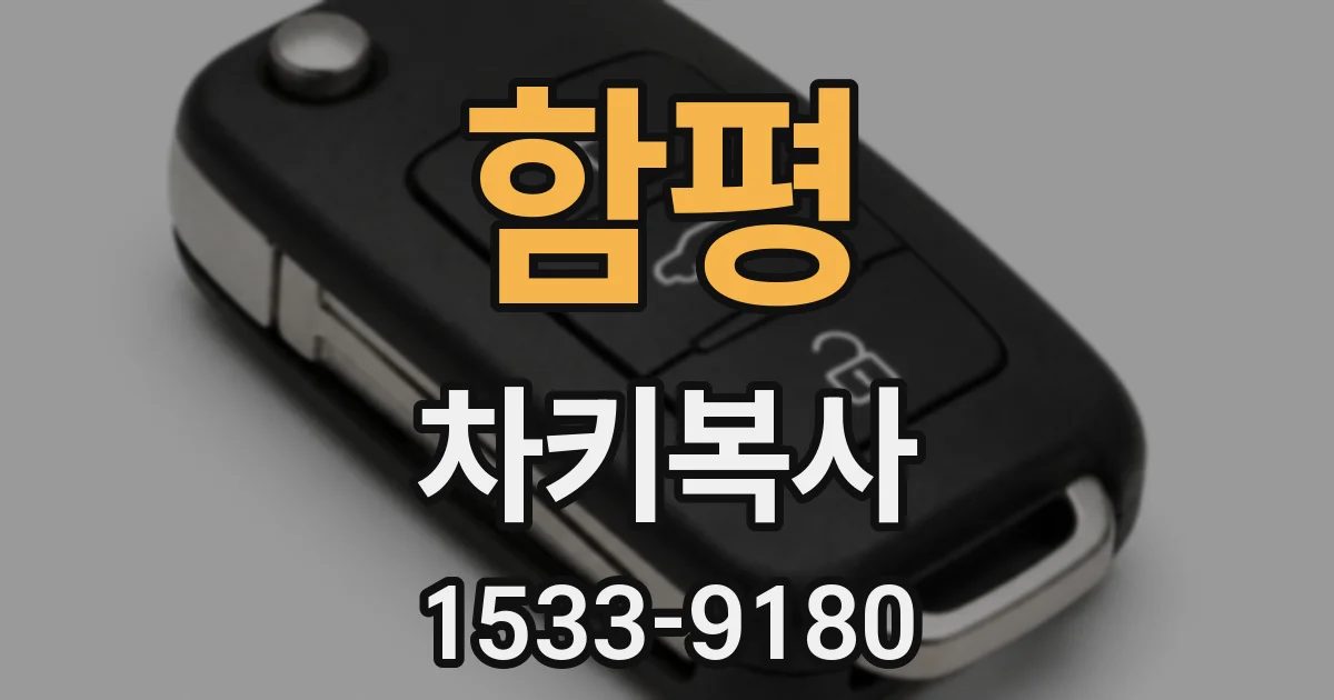 함평 차키복사