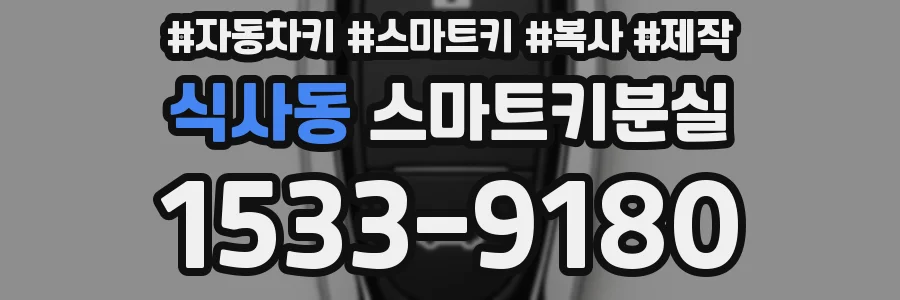 식사동 스마트키분실