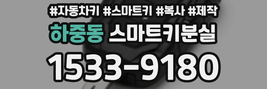 하중동 스마트키분실