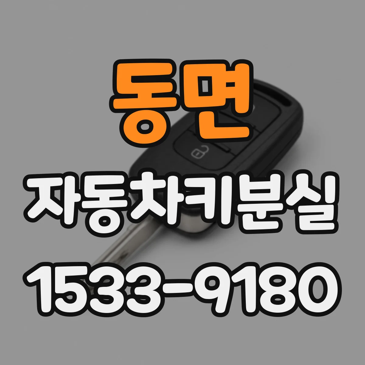 동면 자동차키분실