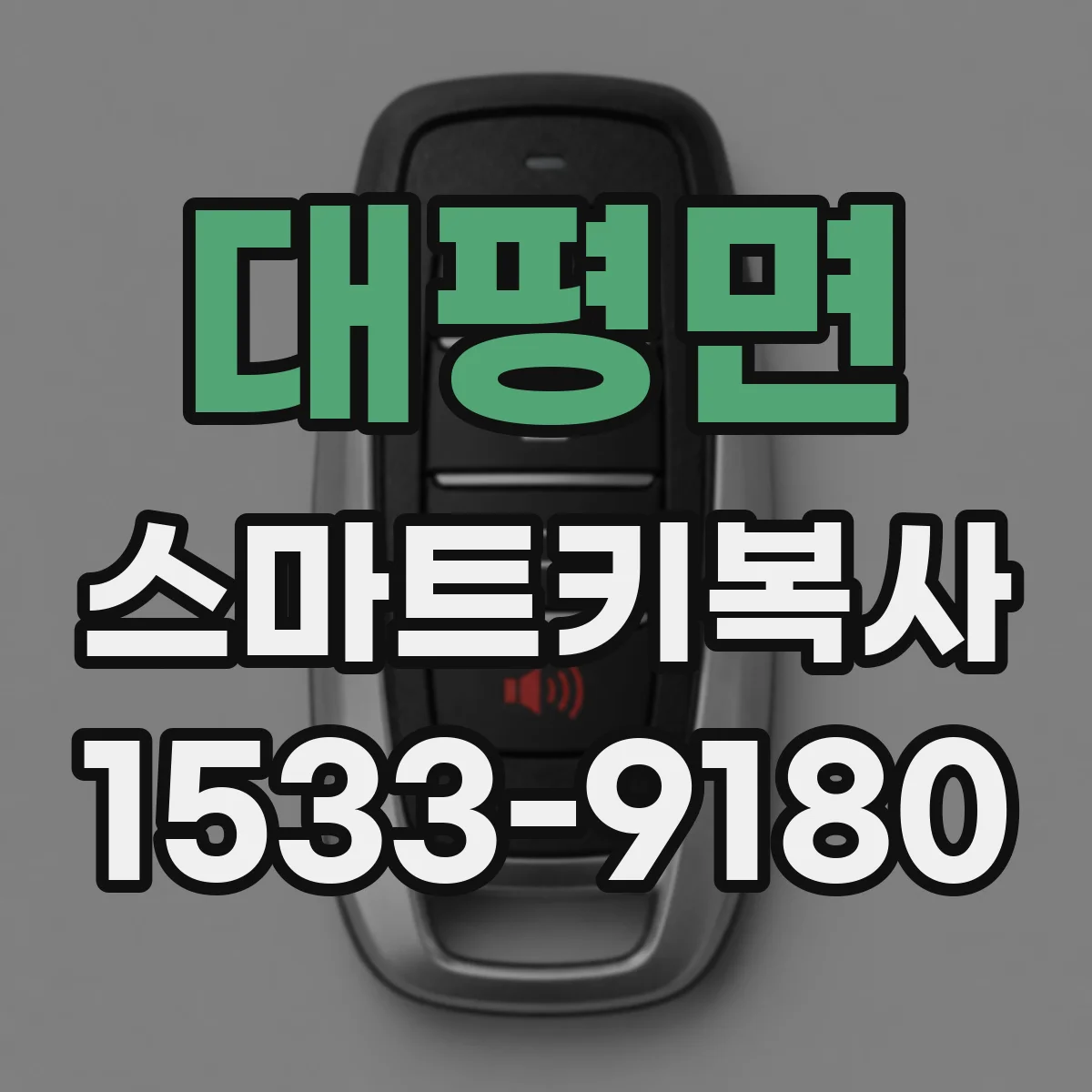 대평면 스마트키복사