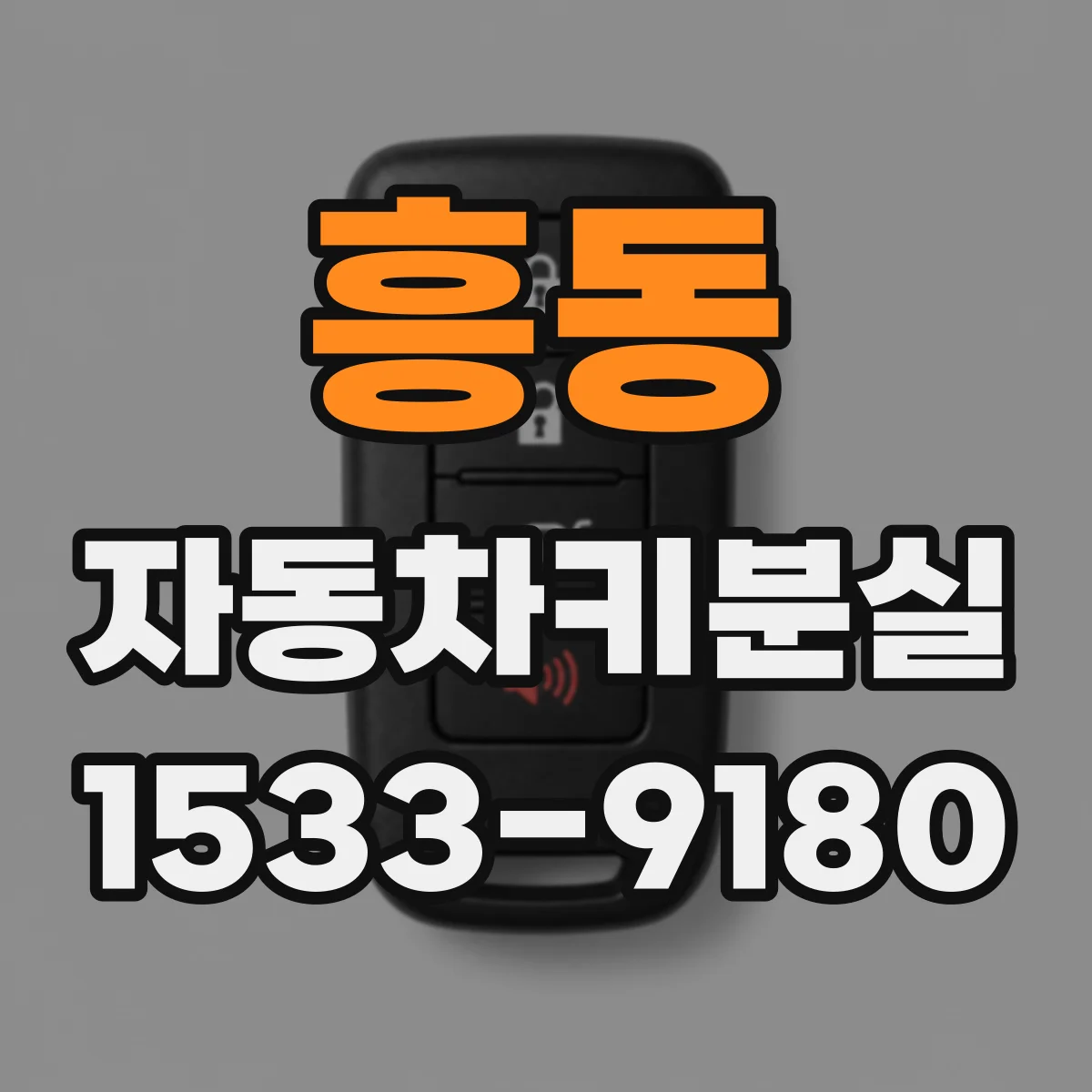 흥동 자동차키분실
