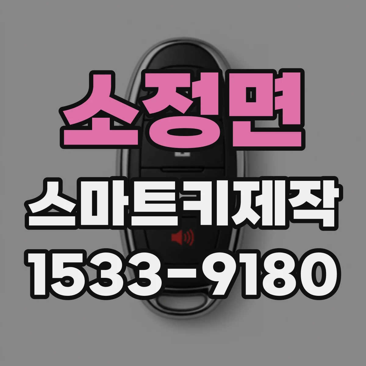 소정면 스마트키제작