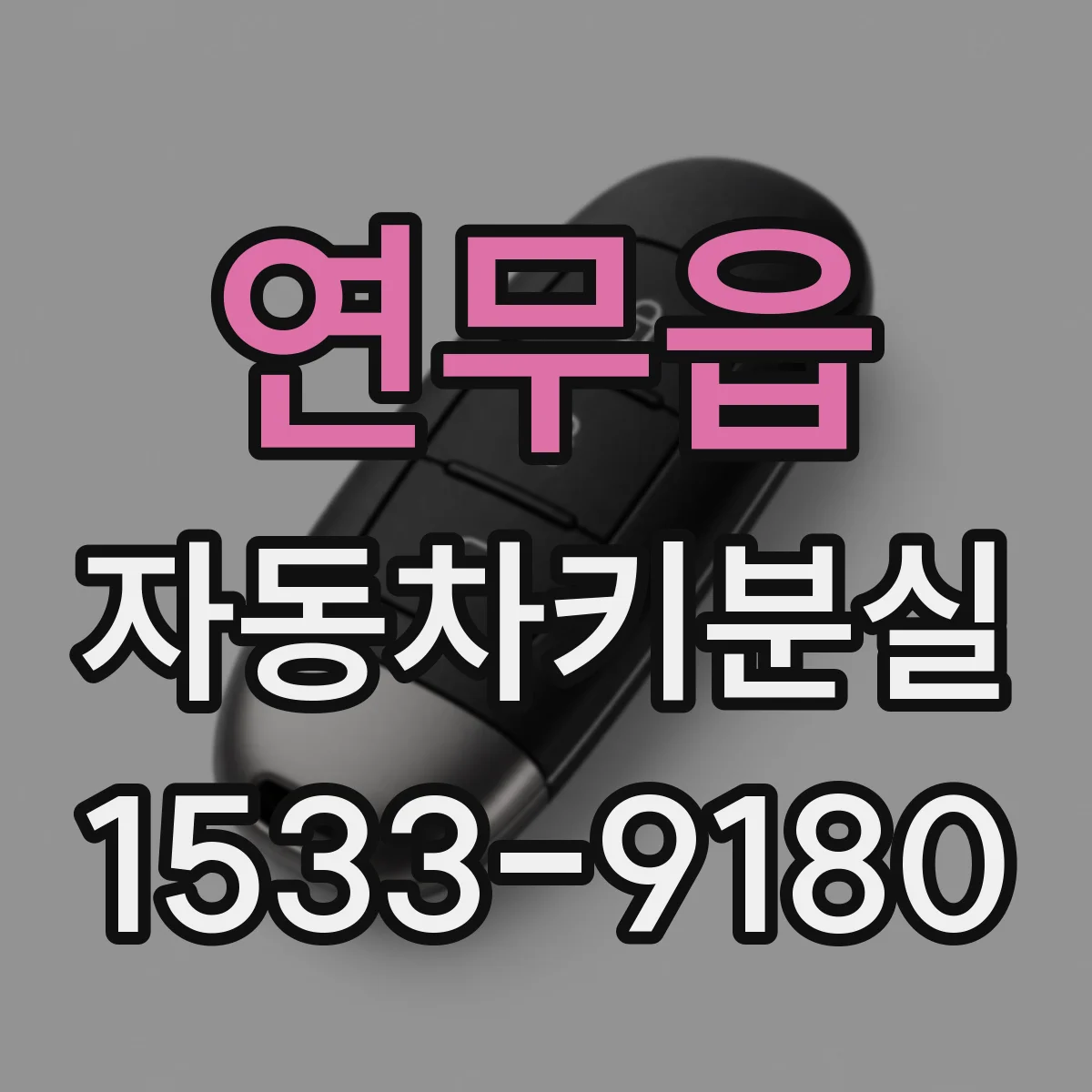 연무읍 자동차키분실