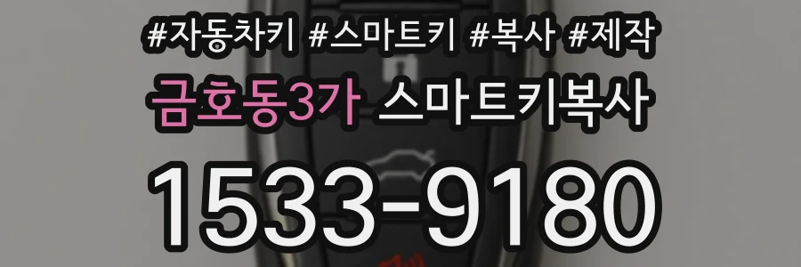 금호동3가 스마트키복사