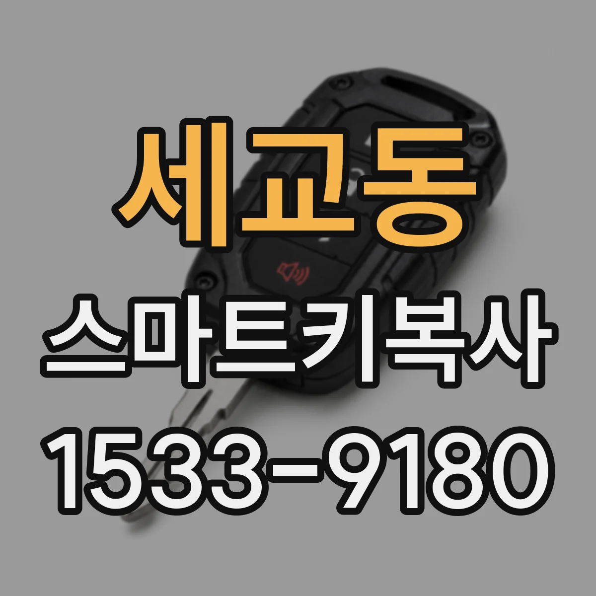 세교동 스마트키복사
