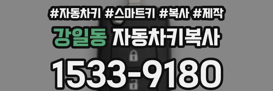 강일동 자동차키복사