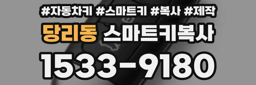 당리동 스마트키복사