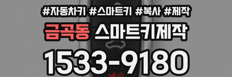 금곡동 스마트키제작