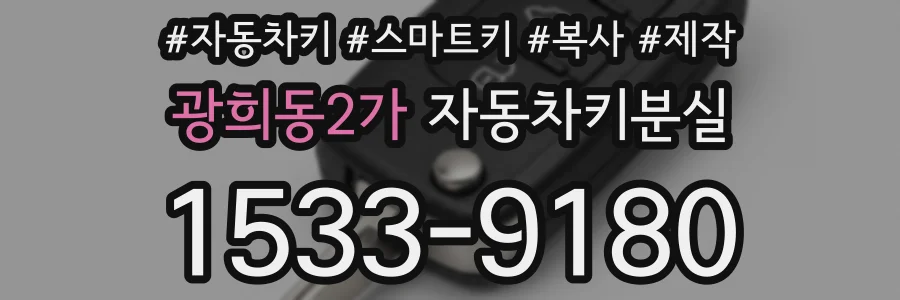 광희동2가 자동차키분실