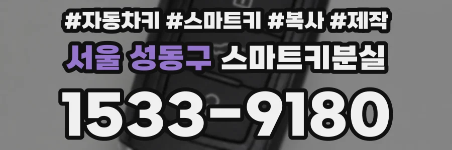 서울 성동구 스마트키분실