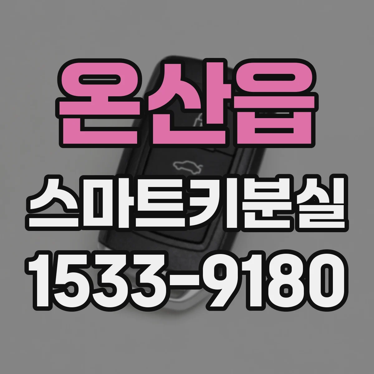 온산읍 스마트키분실