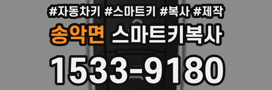 송악면 스마트키복사