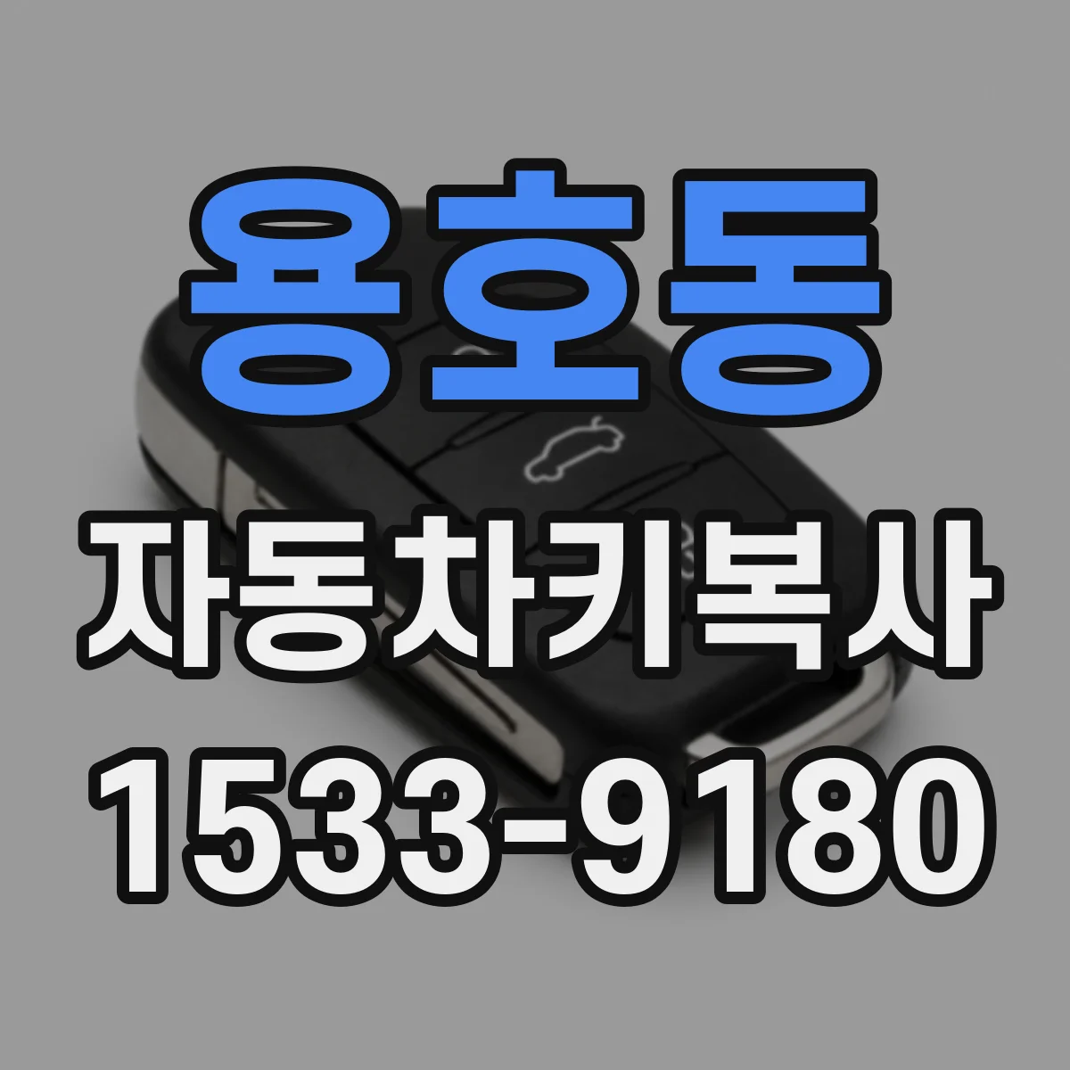 용호동 자동차키복사