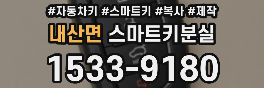 내산면 스마트키분실
