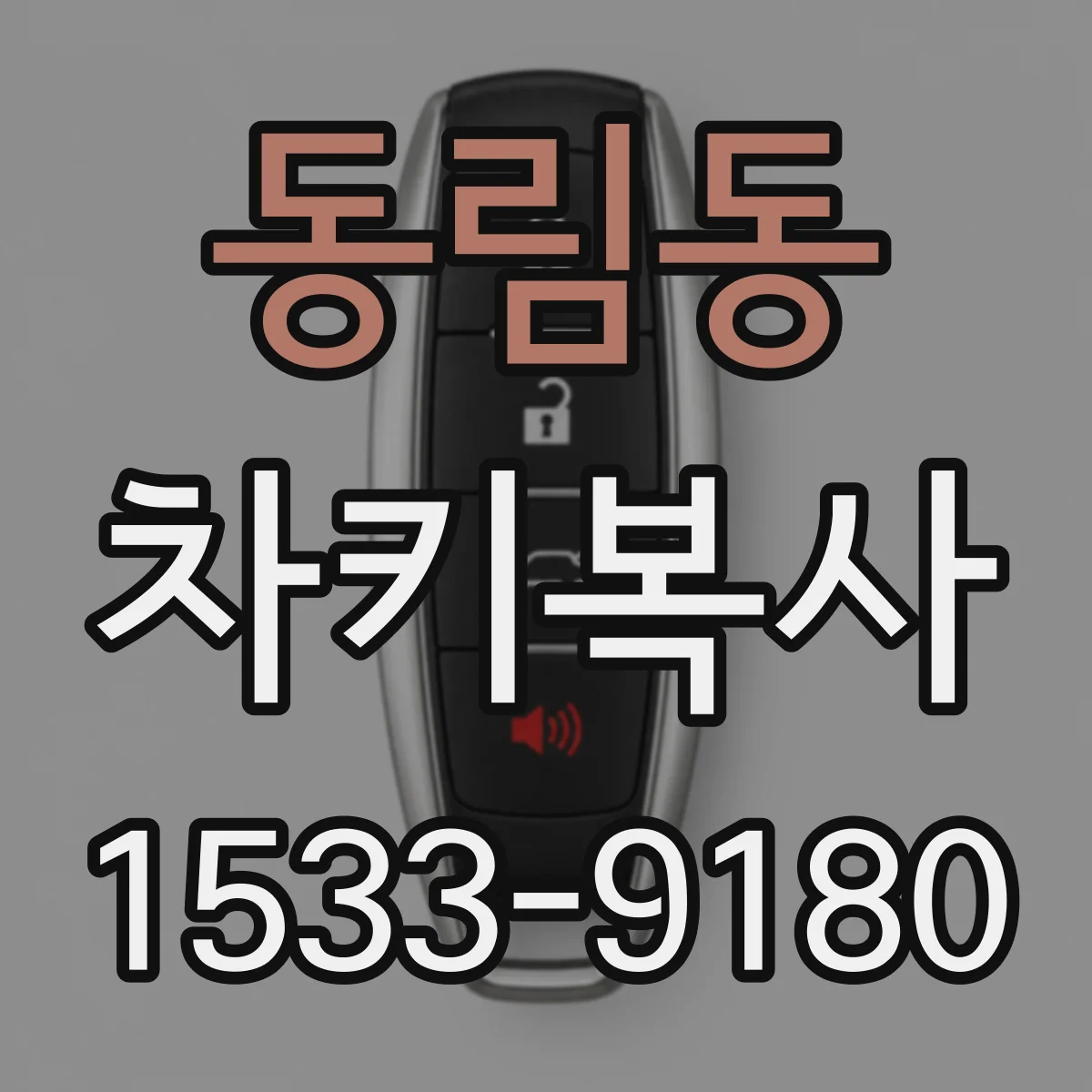 동림동 차키복사