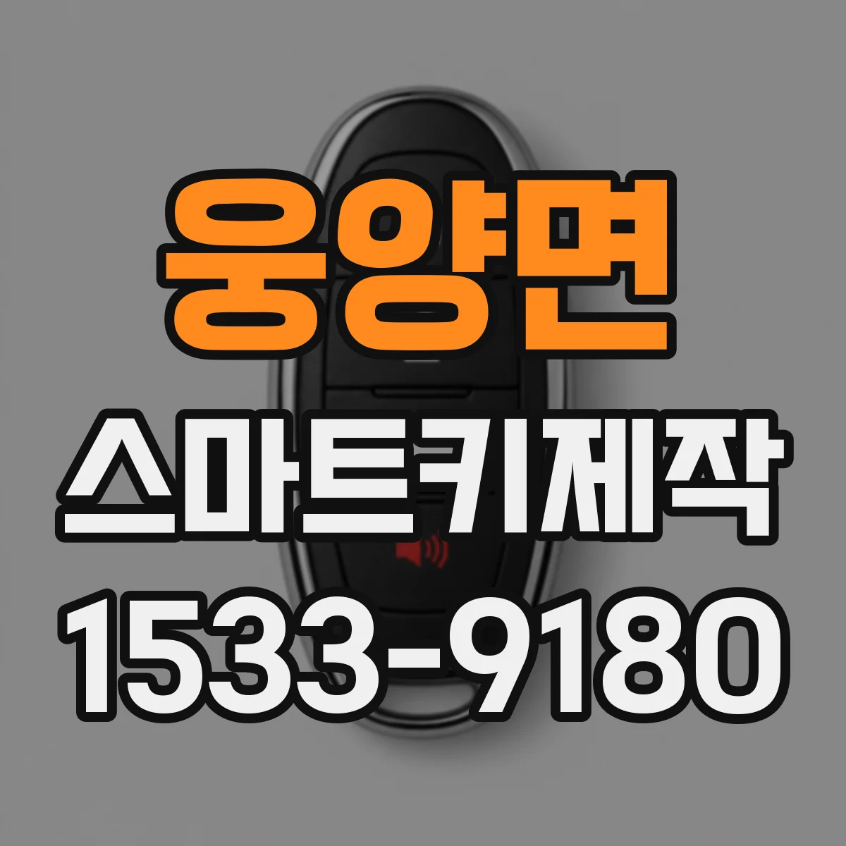 웅양면 스마트키제작