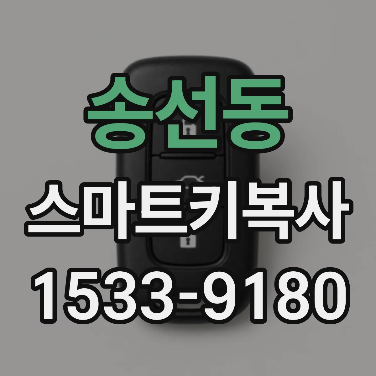 송선동 스마트키복사