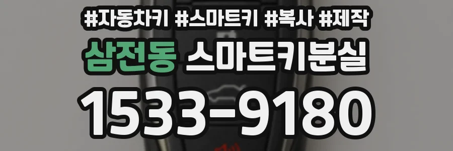 삼전동 스마트키분실