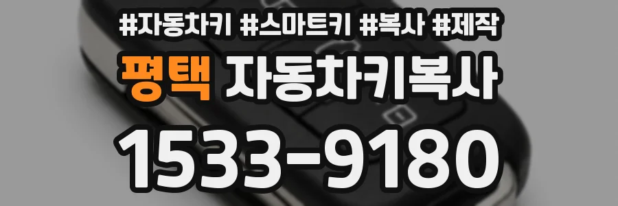 평택 자동차키복사
