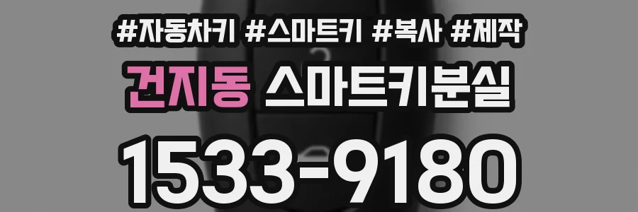 건지동 스마트키분실