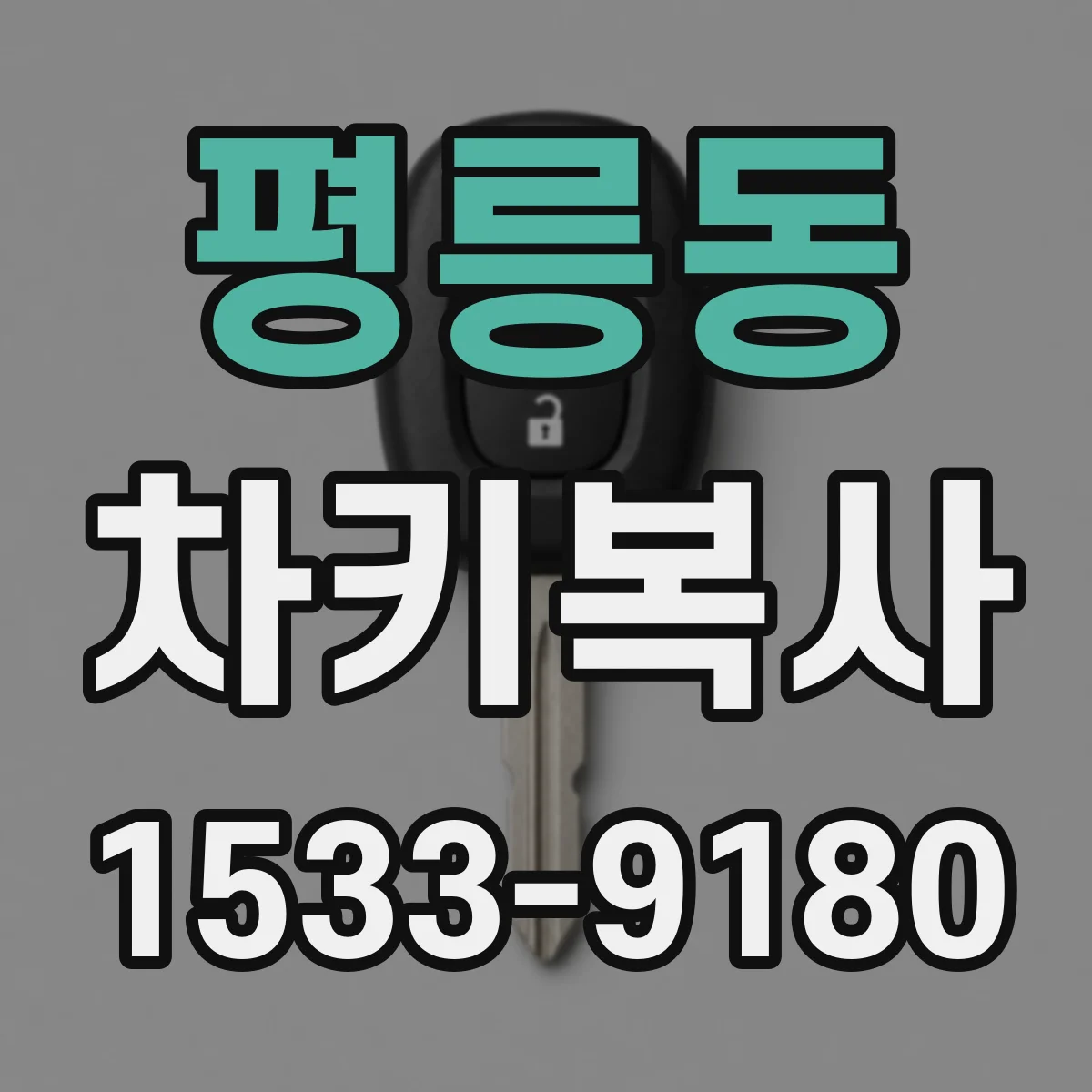 평릉동 차키복사