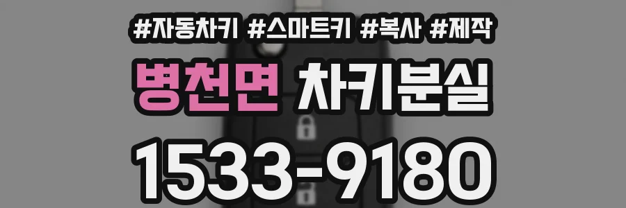 병천면 차키분실
