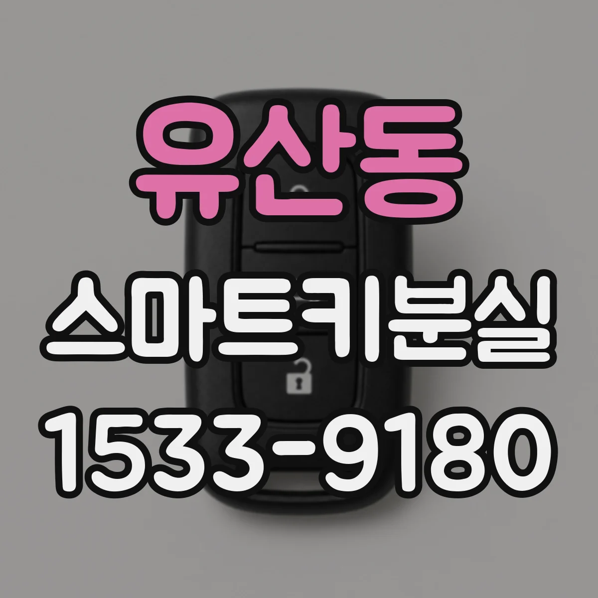 유산동 스마트키분실