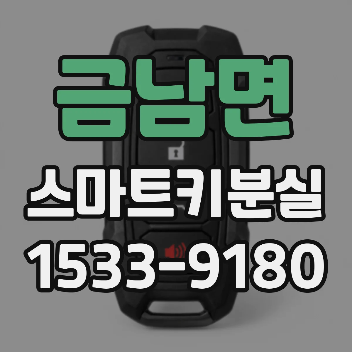 금남면 스마트키분실