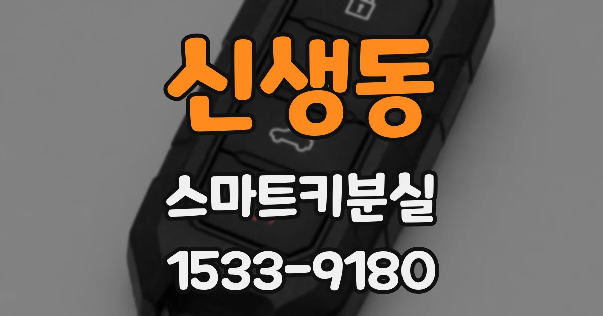 신생동 스마트키분실